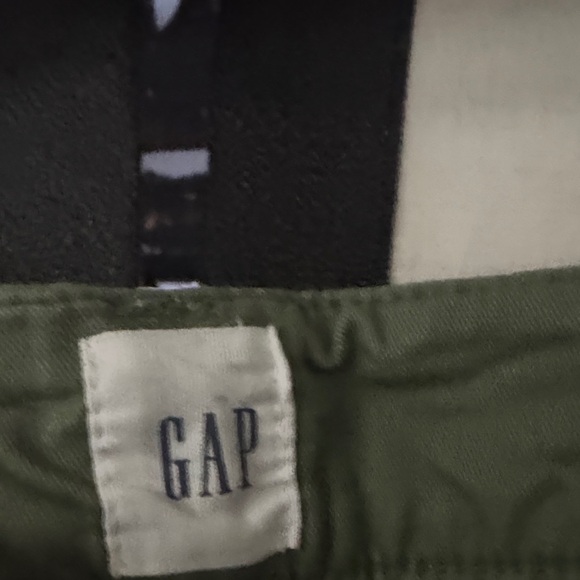 GAP WOMENS Khaki Green wide leg - Picture 2 of 8